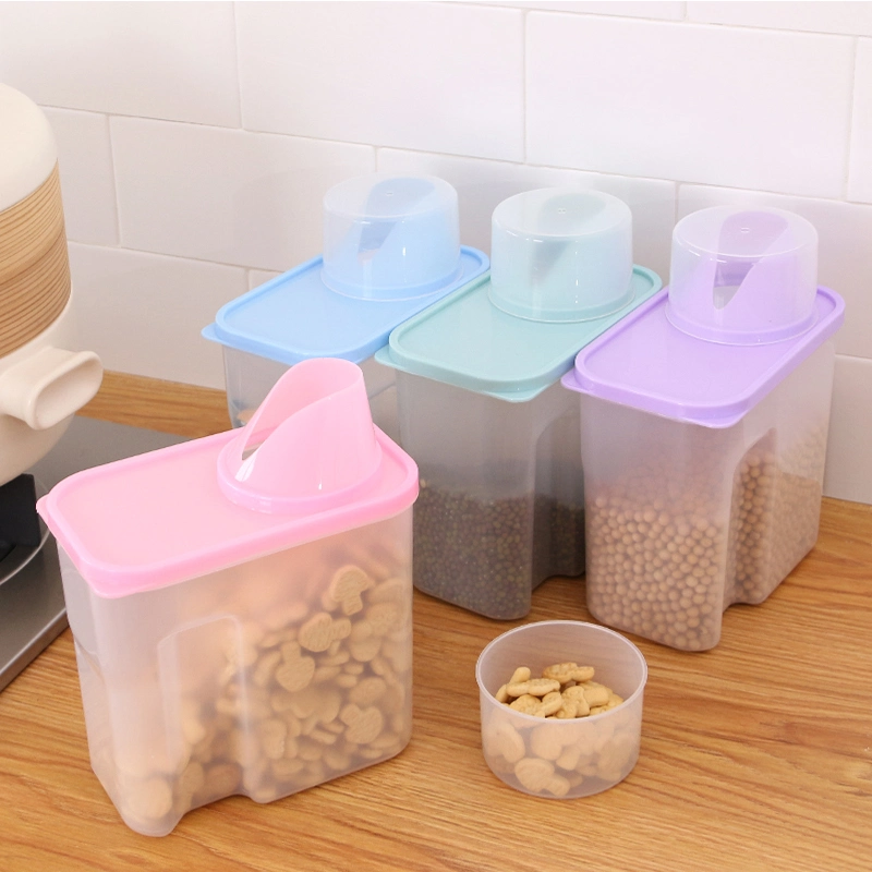 Multi-Functional Airtight Food Storage Container Plastic Container for Household