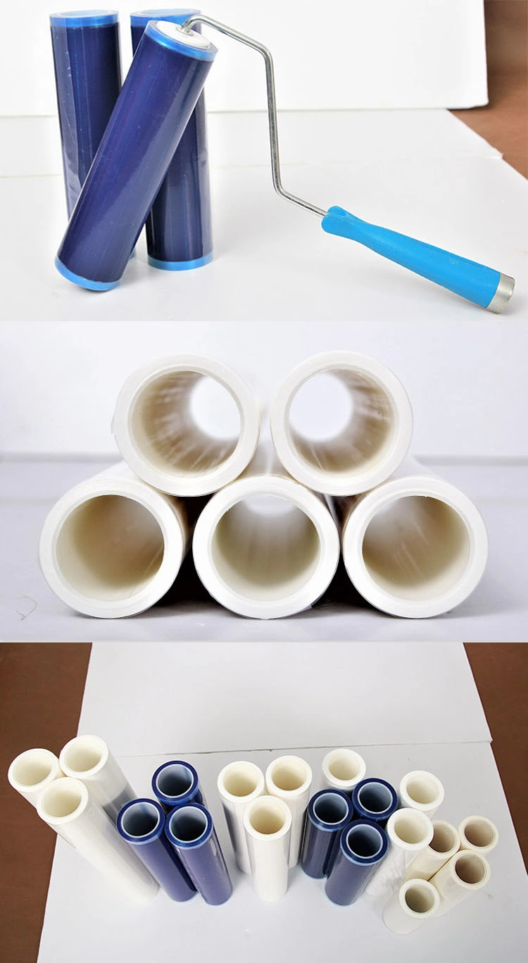 Peelable Industrial Dust Removing PE Lint Roller Sticky Roller